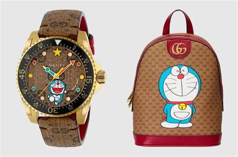 gucci x doraemon|gucci doraemon collection.